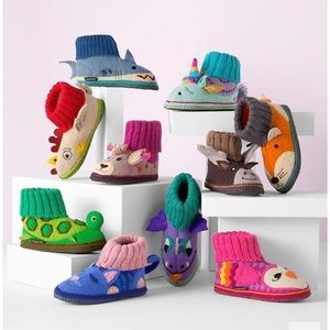 Kids’ Garnet Hill Wool Slippers